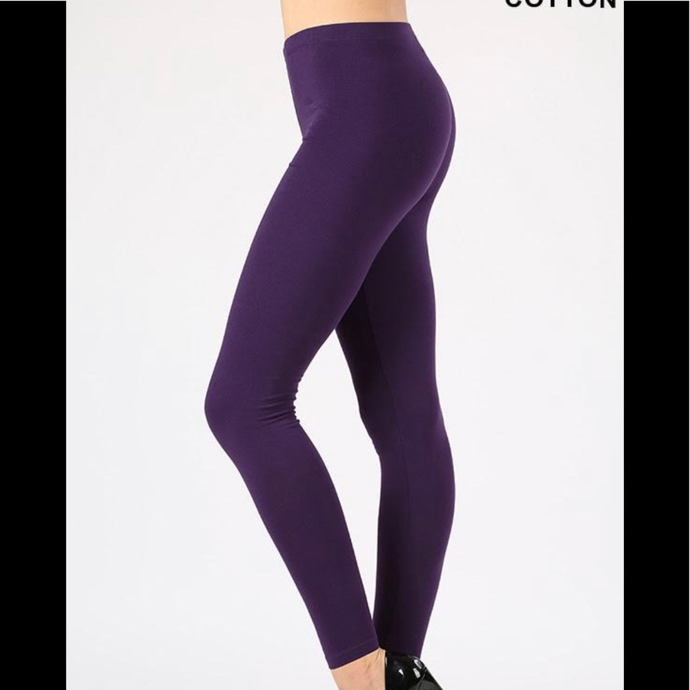 Cotton Full Length Leggings